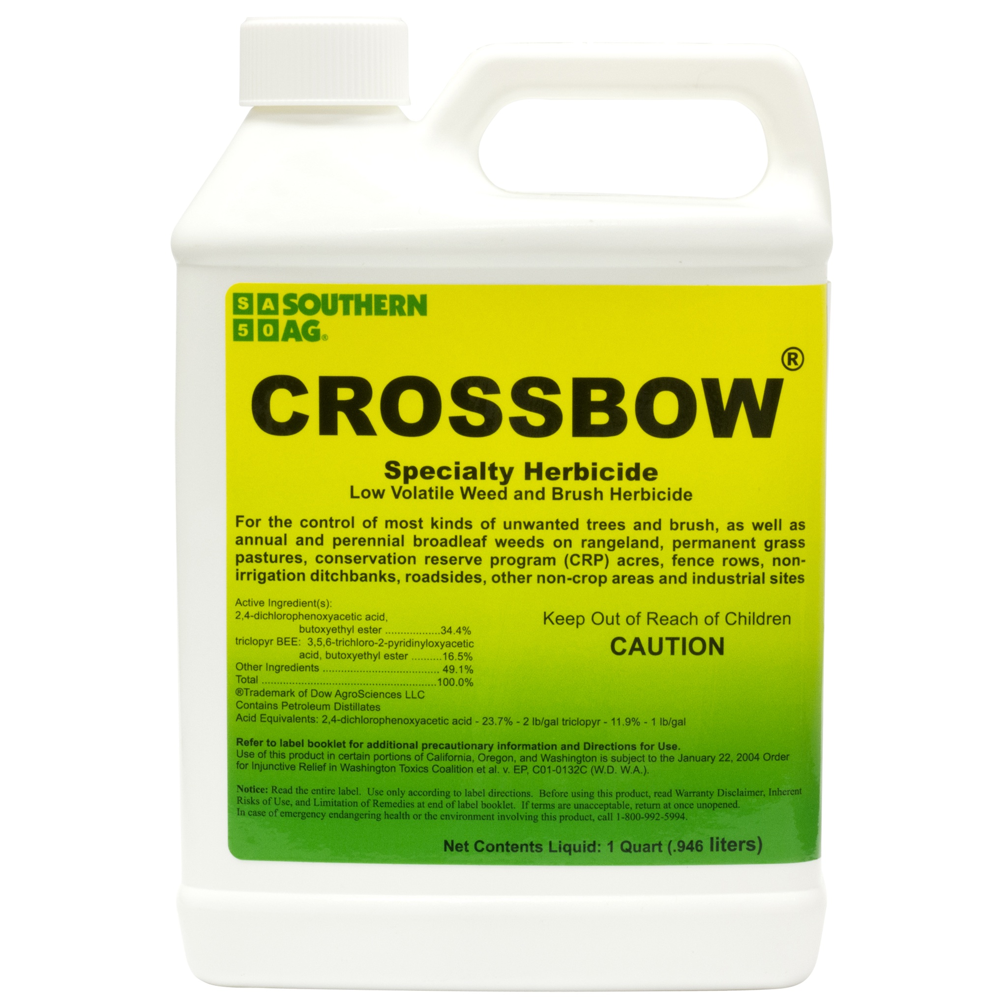 crossbow herbicide mixing instructions