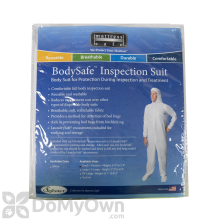 Mattress Safe BodyGuard - Reusable Inspection Suit 