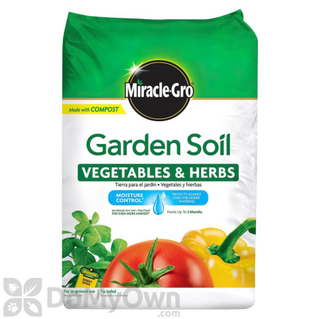 Miracle Gro Garden Soil for Vegetables and Herbs